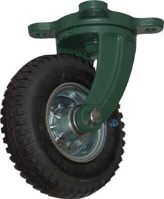 【メーカー型番】OARJ-223【JANコード】4989999081404【ブランド】TRUSCO 　【特徴】●空気圧のクッションにより凸凹のある床面に対して衝撃を和らげます。【用途】【仕様】●取付座A×B(mm):163×163●車輪径D...