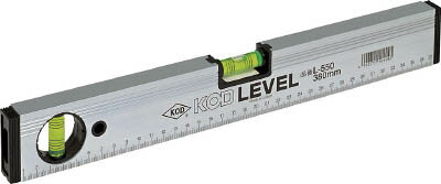 KOD 箱型アルミレベル【L-550230MM】(測量用品・水平器)