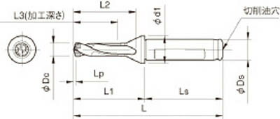 京セラ ドリル用ホルダ 【SF20-DRC170M-3】(旋削・フライス加工工具・ホルダー)【送料無料】