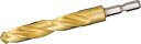 TOP 六角シャンクコバルトドリル(チタンコーティング) 10.0mm【EOD-10.0G】(穴あけ工具・電気ドリル用ドリル)(4)