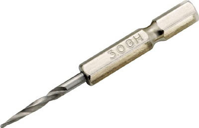 Spinning （One-Speed） - TOP 六角シャンクテーパー下穴錐ミニタイプ 3．5mm【ETK-3.5S】(穴あけ工具・木工用ドリル)