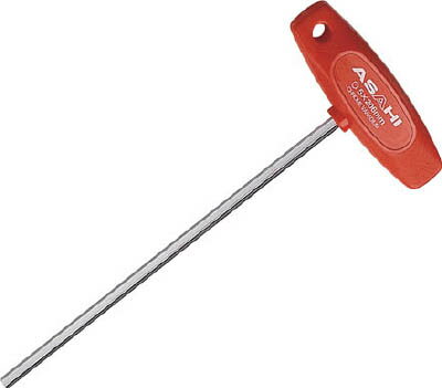 ASH T型ロング六角棒レンチ5mm【ATL0500】(ドライバー・六角棒レンチ・六角棒レンチ)(4.0)