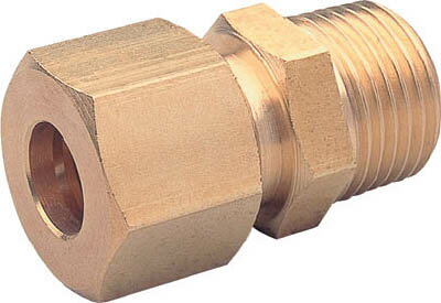 ASOH リングジョイント PT3／8XΦ9．53【RS-1303】(管工機材・小径配管継手)