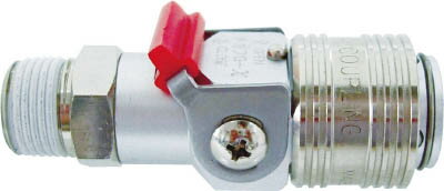 チヨダ メガフローXパージ付R3／8【MFXP-03M】(流体継手・チューブ・カップリング)