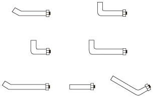KTC フックJセット（10本組）【SKR-54-J】(工具箱・ツールバッグ・スチール製工具箱)