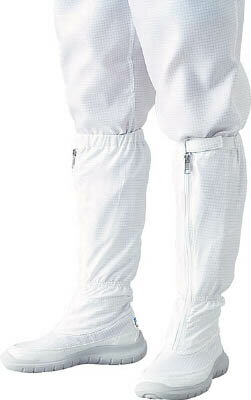 ADCLEAN シューズ・ロングタイプ 24．0cm【G7730-1-24.0】(安全靴・作業靴・静電作業靴)【送料無料】