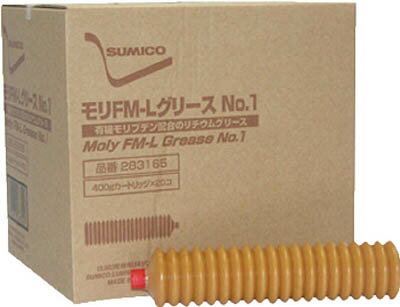 住鉱 グリース（高荷重用） モリFM-LグリースNo．1 400g【FMG-04-1】(化学製品・グリス・ペースト)