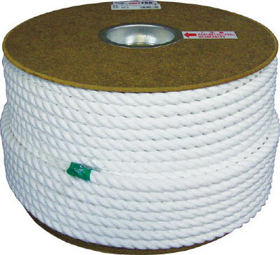 ユタカ ポリエステルロープドラム巻 12φ×100m【PRS-6】(ロープ・ひも・ロープ)【送料無料】