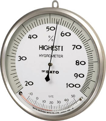 佐藤 温湿度計 ハイエスト1型【7540-00】(計測機器・温度計・湿度計)【送料無料】