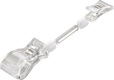 TRUSCO ホルダー式クリップ 小型クリップ＋ストレート50＋中型クリップ【TC-C1C5-50】(OA・事務用品・..