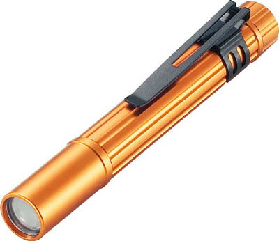 TRUSCO アルミLEDライト 1球 10ルーメン ペンタイプ オレンジ【TAL-21AN-O】(作業灯・照明用品・懐中電灯)