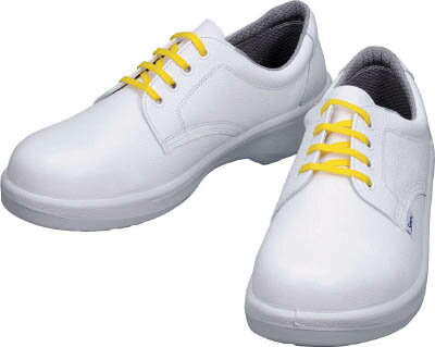 Safety Shoes - シモン 静電安全靴 短靴 7511白静電靴 27．0cm【7511WS-27.0】(安全靴・作業靴・静電安全靴)【送料無料】