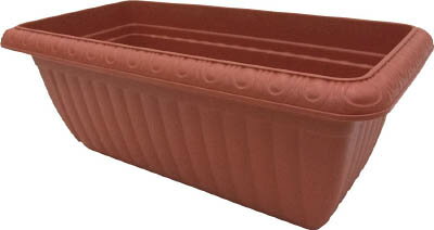 IRIS レリーフプランター テラコッタブラウン 650【RP-650-TB】(緑化用品・園芸用品)