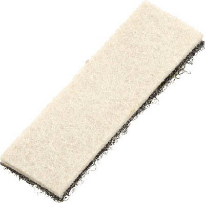 TRUSCO マルチシャープブラシ用フェルト 10枚入【TMS-F】(研削研磨用品・シート研磨材)