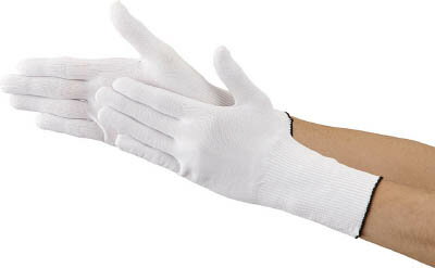 TRUSCO 低発塵耐切創インナー手袋ロングM【DPM-926M】(作業手袋・耐切創手袋)