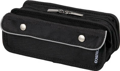 TRUSCO ペンケース ブラック【TC-PC-BK】(工具箱・ツールバッグ・ツールホルダ・バッグ)