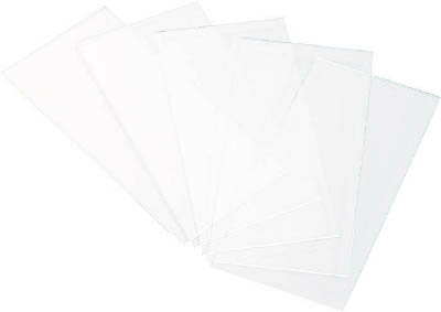 TRUSCO 溶接用透明プラスチックカバープレート 20枚入【TPCCS】(溶接用品・溶接面)