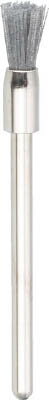 TRUSCO エンド型ブラシ 砥粒入ナイロン 線0．3X筒径Φ5X軸Φ3【0.000000000053】(研削研磨用品・軸付ブラ..