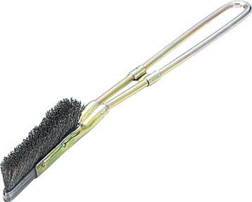 TRUSCO チャンネルブラシ A型 真鍮【TB-2034】(研削研磨用品・ハンドブラシ)