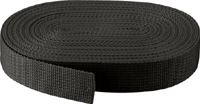 TRUSCO PPベルト幅30mmX長さ10m 黒【PPB-3010 BK】(梱包結束用品・結束バンド)のサムネイル