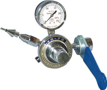 風船用圧力調整器 YR−70PP【YR70PP】(溶接用品・ガス調整器)【送料無料】