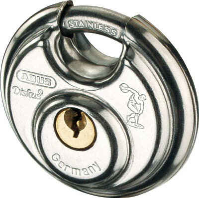 ABUS ディスカス 24IB−50 ステンレス吊【24IB-50】(建築金物・工場用間仕切り・鍵)【送料無料】