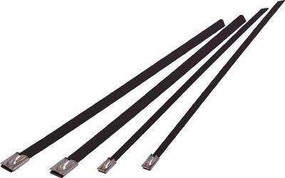 TRUSCO コーティングステンレスケーブルタイ W7．9X362L 100本入【TBSTC-362L】(電設配線部品・ケーブルタイ)【送料無料】