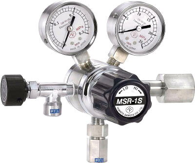分析機用二段圧力調整器 MSR−1S【MSR1S11TRC】(溶接用品・ガス調整器)(代引不可)【送料無料】