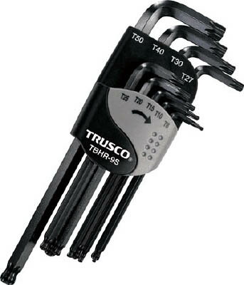 TRUSCO ボールポイントヘックスローブレンチセット（9本組）【TBHR-9S】【送料無料】