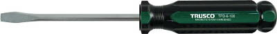Hexagon Driver - TRUSCO プラスチック柄ドライバー（マグネット入り）【TPD-6-100】(ドライバー・六角棒レンチ・樹脂柄ドライバー)