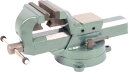 TRUSCO 回転台付リードバイス(強力型・角胴シャフト) 125mm【TSLV-125】(クランプ・バイス・バイス)【送料無料】