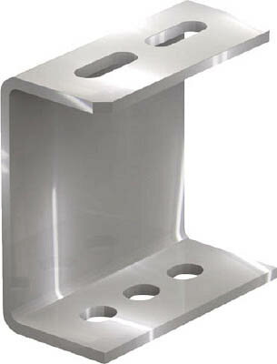 TRUSCO 配管支持用チャンネルブラケット 100型 ステンレス L100【TKC1-WB010-S】(管工機材・配管支持金具)