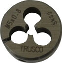 TRUSCO 丸ダイス 25径 M2X0.4 (SKS)【T25D-2X0.4】(ねじ切り工具・ダイス)(4)