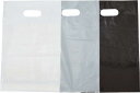 TRUSCO カラーポリ手提げ袋S 0.08X250X400 黒 20枚入【F-2540BK】(梱包結束用品・ポリ袋)
