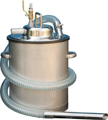 アクア 乾湿両用ステンレス製エア式クリーナー ペール缶【AVC-550SUS】(清掃用品・そうじ機)(代引不可)【送料無料】