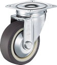 ハンマー S型 自在 ウレタン車B入り50mm【420S-UB50-BAR01】(キャスター・プレート式ウレタン車)(4)