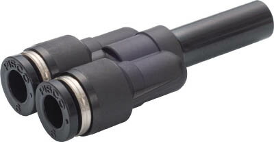 ピスコ チューブフィッティング 違径ブランチユニオンワイ【PWJ6-4】(流体継手・チューブ・チューブ継手)