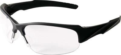 TRUSCO 二眼型セーフティグラス ブラック【TSG-808BK】(保護具・二眼型保護メガネ)