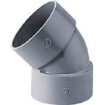 クボタシーアイ VU継手 45°エルボ VU−45L200【VU45L200】(管工機材・塩ビ管継手)【送料無料】