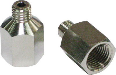 TRUSCO 異径ニップル M6X0．75 RC1／8 3個入【TGN-NP2】(車輌整備用品・グリスガン・グリスガン)