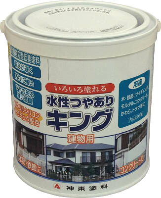 【メーカー型番】4402-0.7【JANコード】4955473441026【ブランド】シントー【特徴】●屋内外のいろいろな用途、素材に使える安全で環境にやさしい、水性アクリルシリコンタイプです。●日光や風雨に強く、耐アルカリ、耐水、付着性に優れ、防カビ剤も配合しております。【用途】●外壁、内壁（天井、台所）、へい、トタン、門扉など●しっくい、モルタル、鉄部、木部など屋内外の多用途に。【仕様】●色:白●容量(L):0.7●塗布面積:4〜6[[平米]](2回塗り)●乾燥時間:1〜2時間【材質／仕上】●アクリルシリコン【セット内容／付属品】【注意】●希釈する場合は水をお使いください。【原産国】日本【送料について】北海道、沖縄、離島は送料を頂きます。