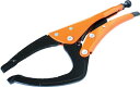 GRIP−ON グリッププライヤー(溝付先端仕様) 300mm【122-12】(クランプ・バイス・グリッププライヤー)【送料無料】