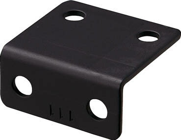 TRUSCO 不等辺アングル140mmクロ【TKA-140BB】(建築金物・工場用間仕切り・ジョイント金具)