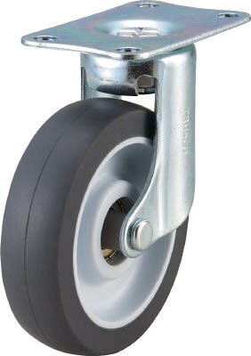 TRUSCO Weego専用 自在キャスターφ75 オフホワイト【TYEF-75ELB-WC-OW】(運搬台車・樹脂製運搬車)