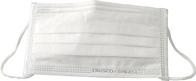 【メーカー型番】DPM-EC-L-2500【JANコード】4989999293562【ブランド】TRUSCO 　【特徴】●バクテリア捕集効率95%以上です。●3層構造フィルター採用でホコリをブロックします。【用途】●軽作業の使い捨てに。【仕様】●構造:3層●縦(mm):95●横(mm):175●質量(kg):10●耳掛けタイプ【材質／仕上】【セット内容／付属品】【注意】【原産国】中国【送料について】北海道、沖縄、離島は別途送料を頂きます。