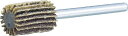 TRUSCO ペーパーミニフラップホイール 外径15X幅10X軸径3 #180【SK1510-180】(研削研磨用品・フラップ軸付ホイール)(4)