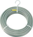 TRUSCO ステンレスワイヤロープ Φ5mmX10m【CWS-5S10】(建築金物・工場用間仕切り・ワイヤロープ)【送料無料】