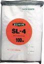 セイニチ 「ユニパック」 SL−4 560×400×0.04 100枚入【SL-4】(梱包結束用品・ポリ袋)
