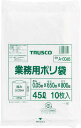 TRUSCO 業務用ポリ袋 厚み0.05X20L 10枚入【A-0020】(清掃用品・ゴミ袋)