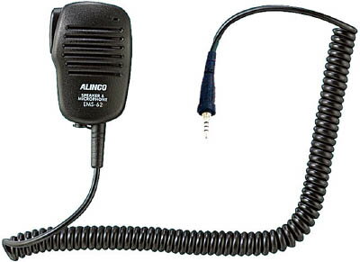 アルインコ スピーカーマイク1ピンタイプ【EMS62】(安全用品・標識・トランシーバー)